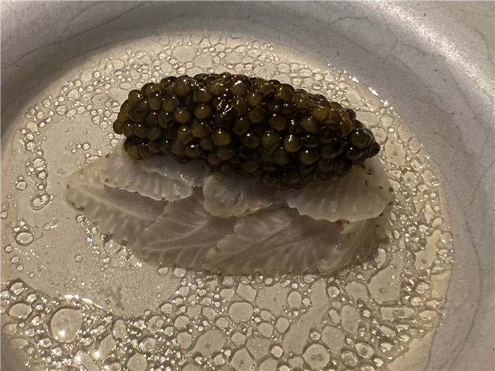 caviar dish